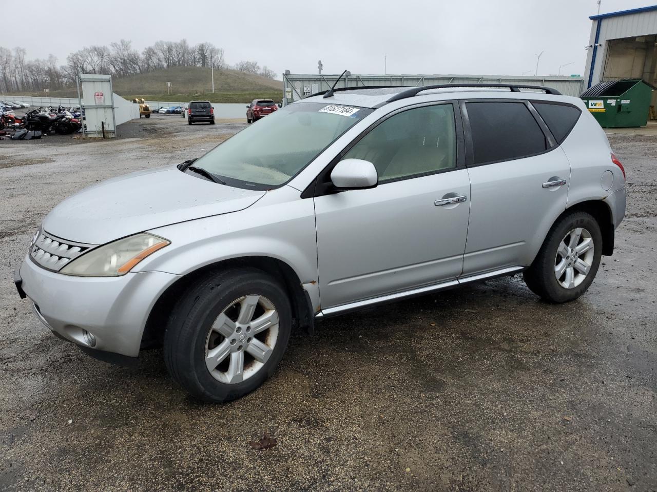 2006 Nissan Murano Sl VIN: JN8AZ08W16W510354 Lot: 81527184