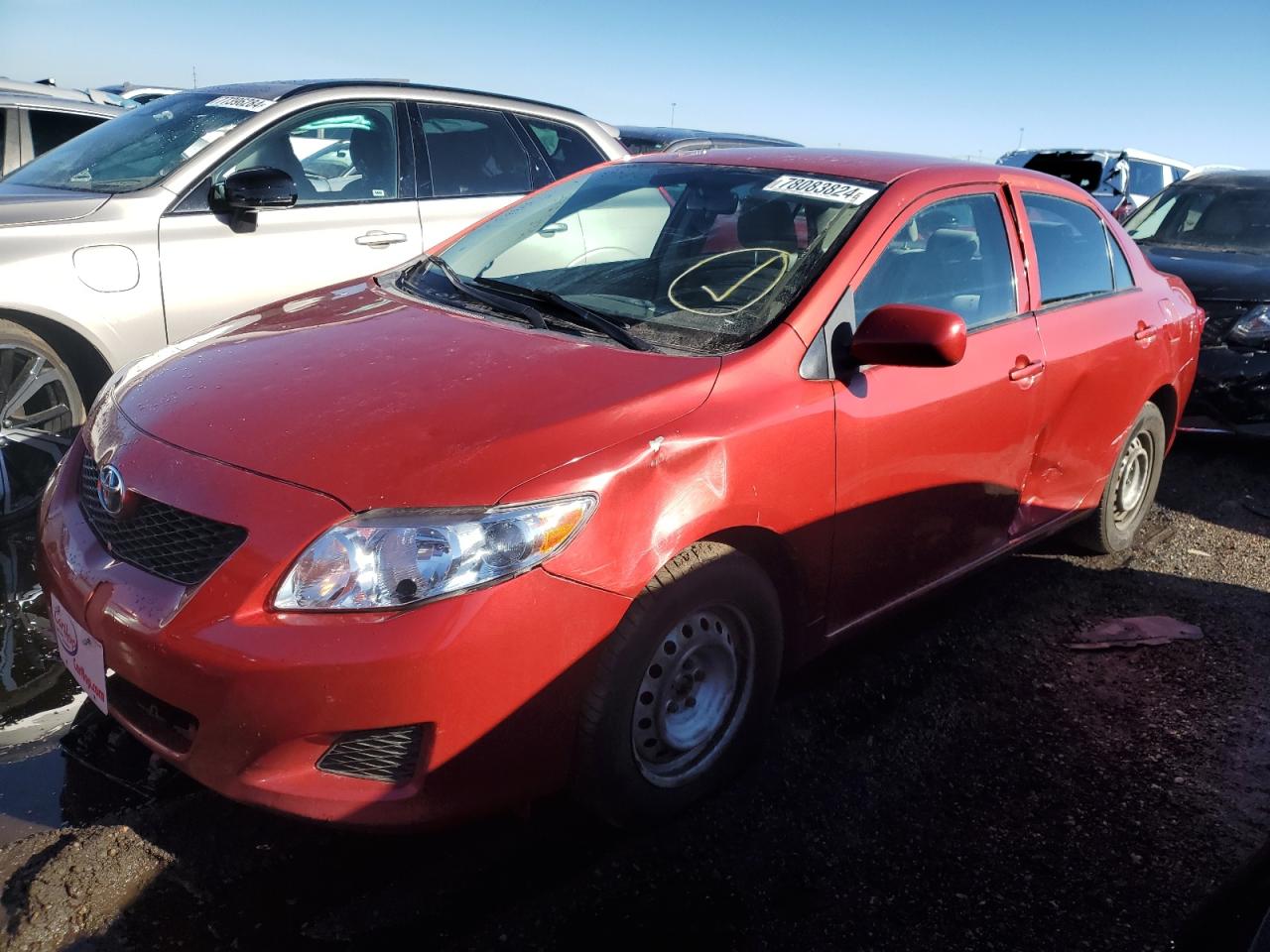 2009 Toyota Corolla Base VIN: JTDBL40E99J032746 Lot: 78083824