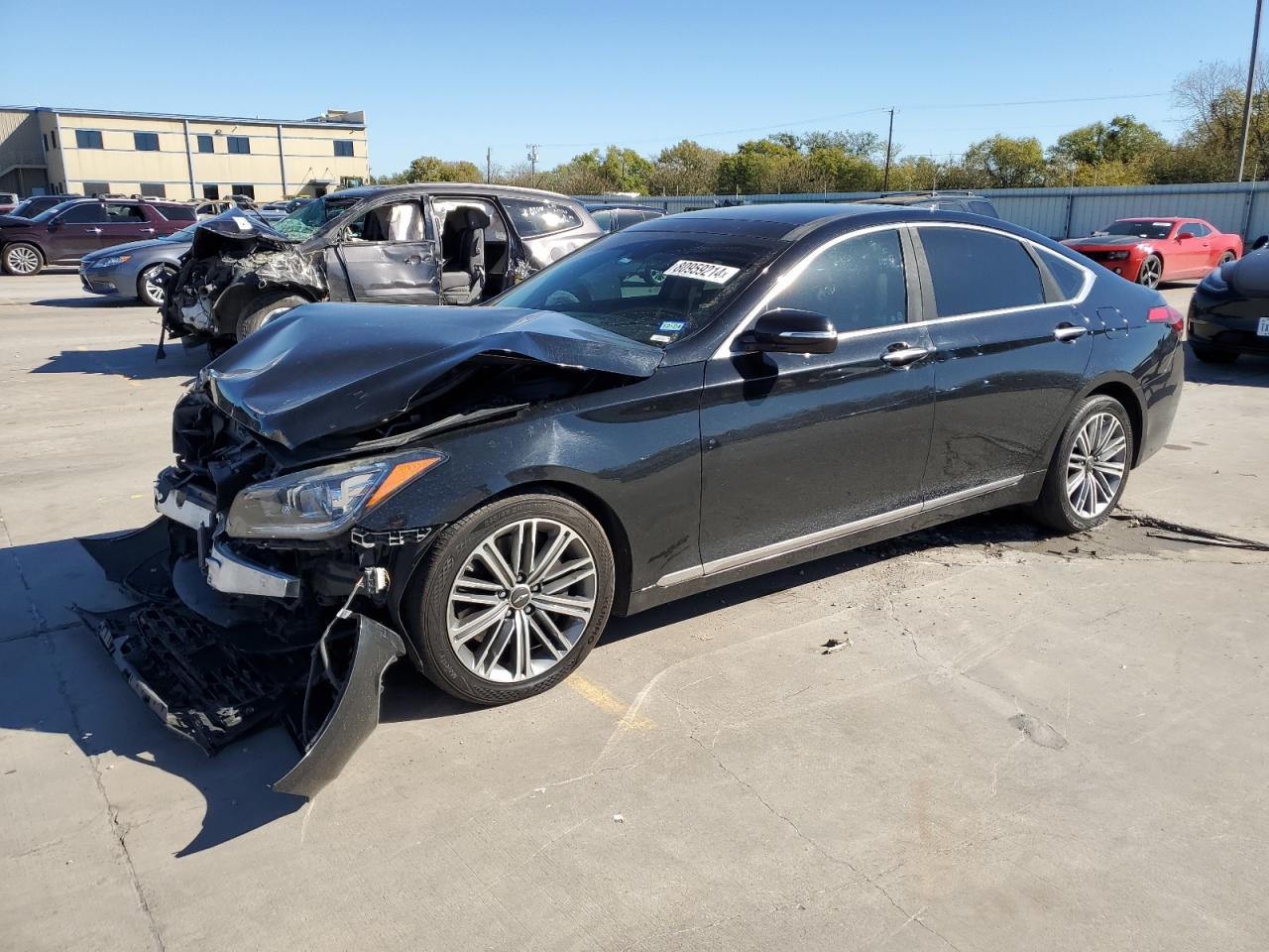 2018 Genesis G80 Base VIN: KMHGN4JE5JU216255 Lot: 80959214