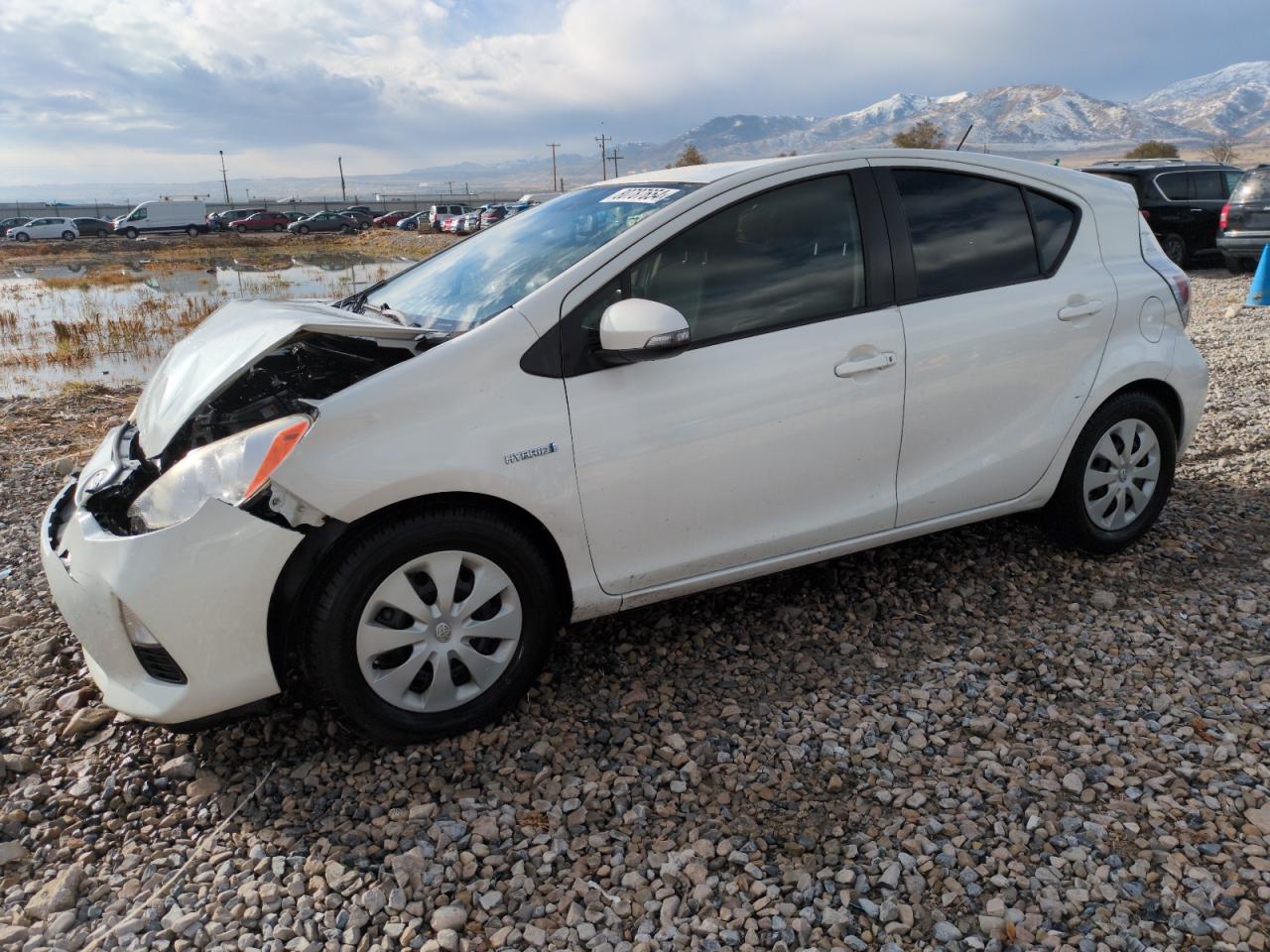 2013 Toyota Prius C VIN: JTDKDTB33D1044435 Lot: 80787654