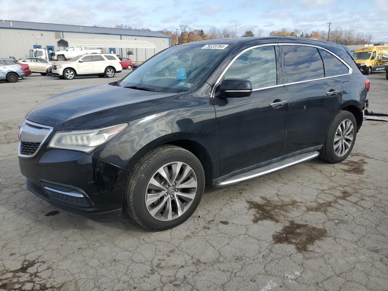 2014 Acura Mdx Technology VIN: 5FRYD4H64EB033114 Lot: 79223764