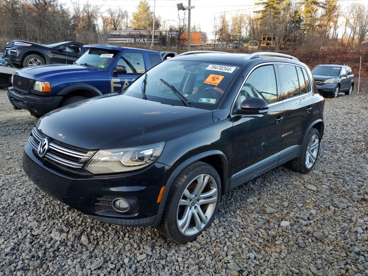 2016 Volkswagen Tiguan S VIN: WVGBV7AX4GW543353 Lot: 79470244