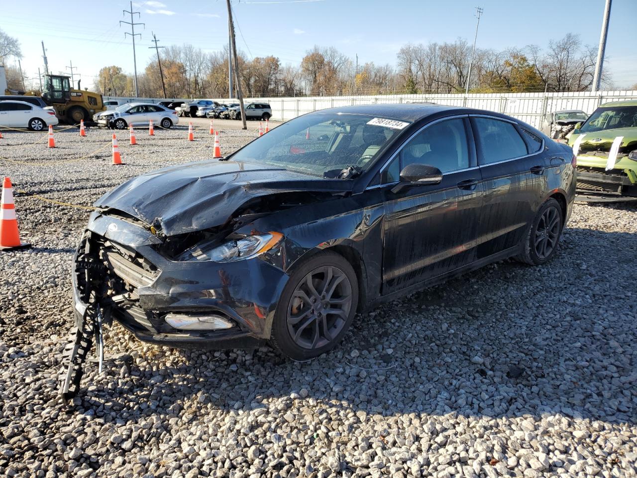 2018 Ford Fusion Se Hybrid VIN: 3FA6P0LU4JR138801 Lot: 79818734