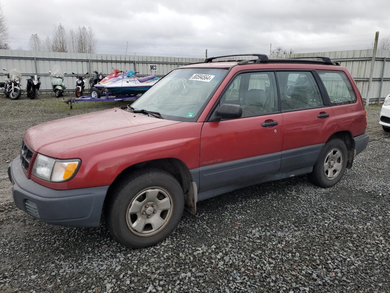 1999 Subaru Forester L VIN: JF1SF6356XH700771 Lot: 80594564