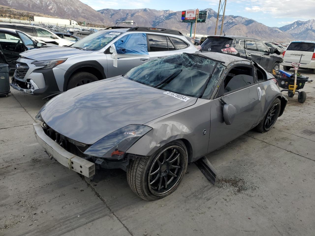 2008 Nissan 350Z Coupe VIN: JN1BZ34D78M700070 Lot: 81678054