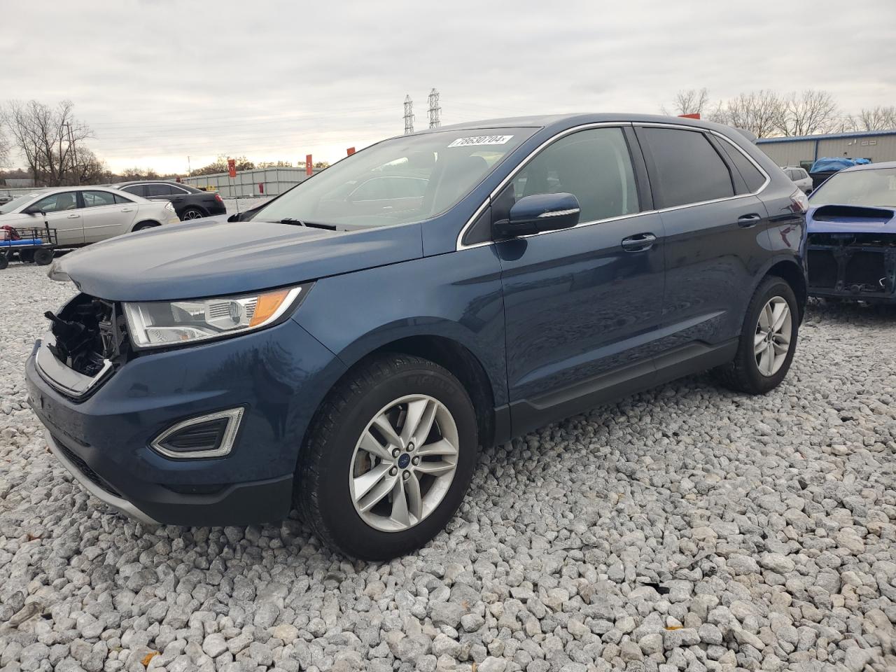 2017 Ford Edge Sel VIN: 2FMPK4J90HBB35336 Lot: 78630704