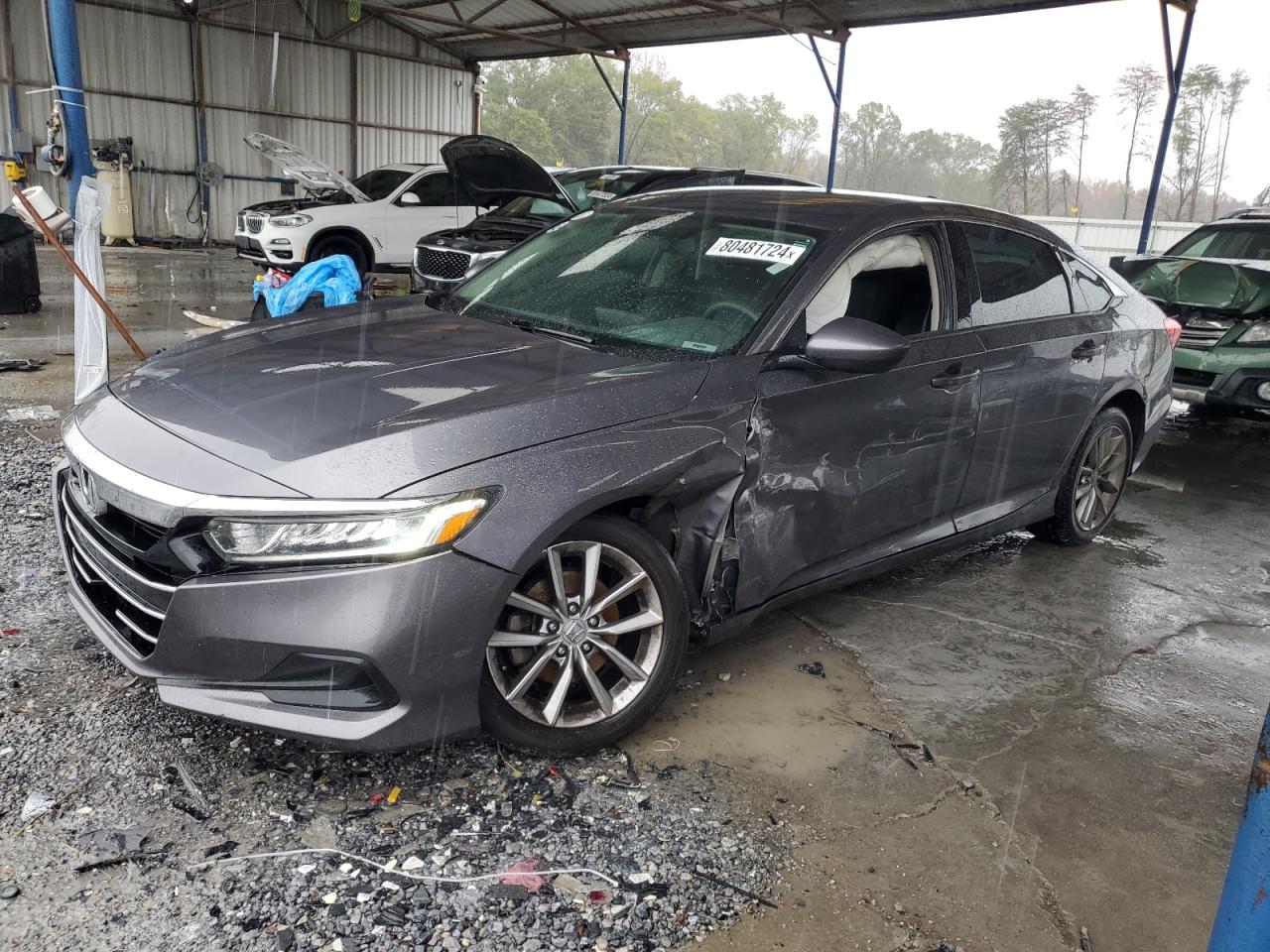 2021 Honda Accord Lx VIN: 1HGCV1F11MA008811 Lot: 80481724