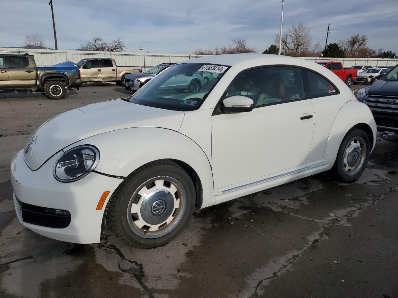 2016 Volkswagen Beetle 1.8T VIN: 3VWF17AT2GM633760 Lot: 81383414