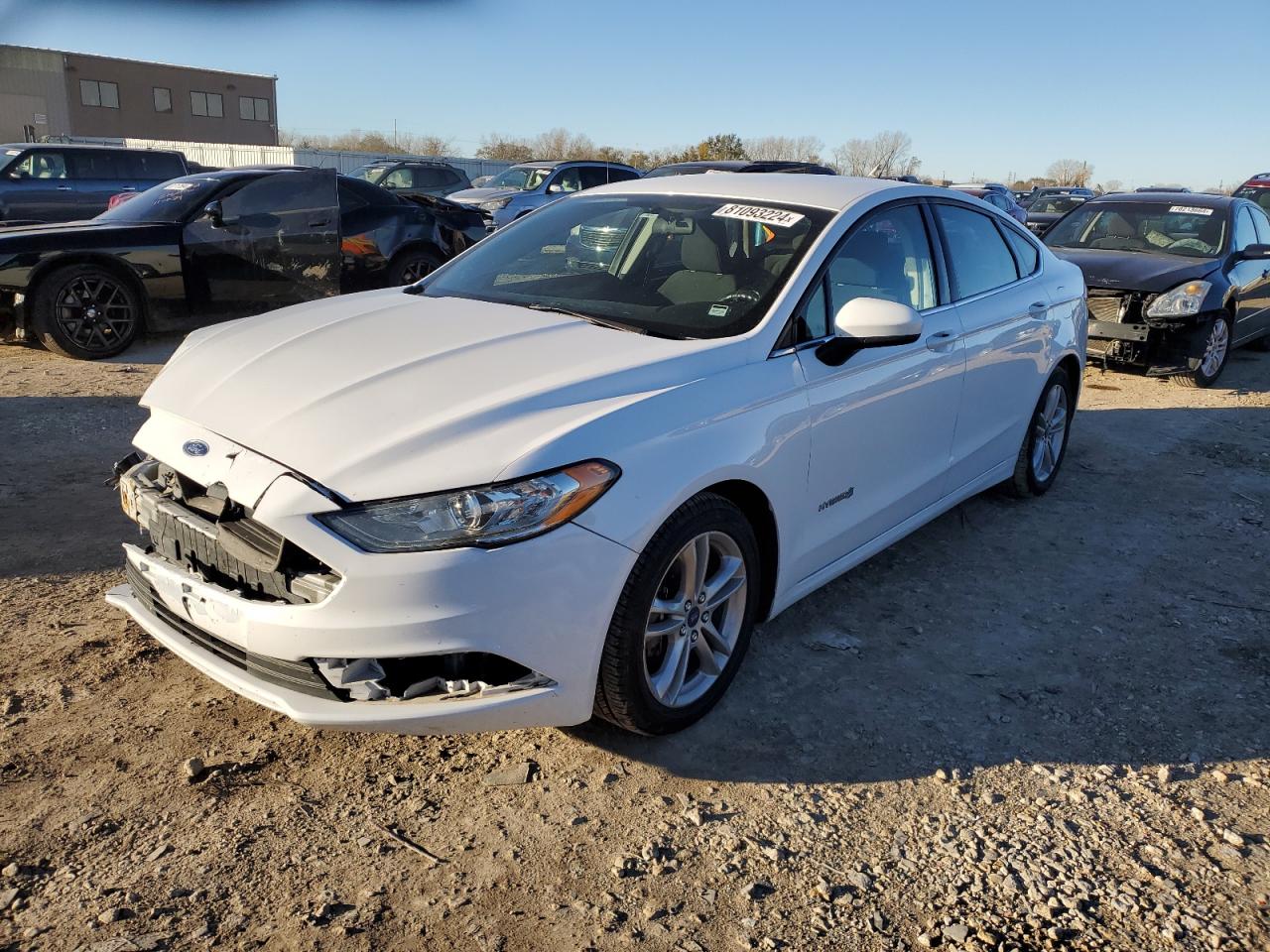 2018 Ford Fusion Se Hybrid VIN: 3FA6P0LU2JR173630 Lot: 81093224