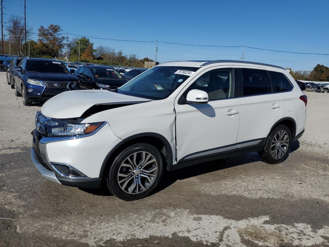 2017 Mitsubishi Outlander Se VIN: JA4AZ3A32HZ054728 Lot: 78788234