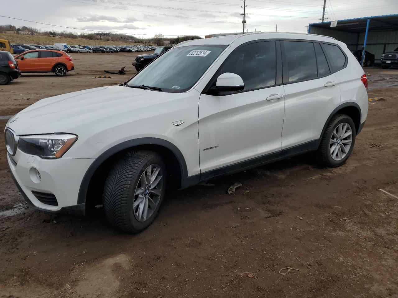 2017 BMW X3 xDrive28I VIN: 5UXWX9C32H0W69588 Lot: 82212514