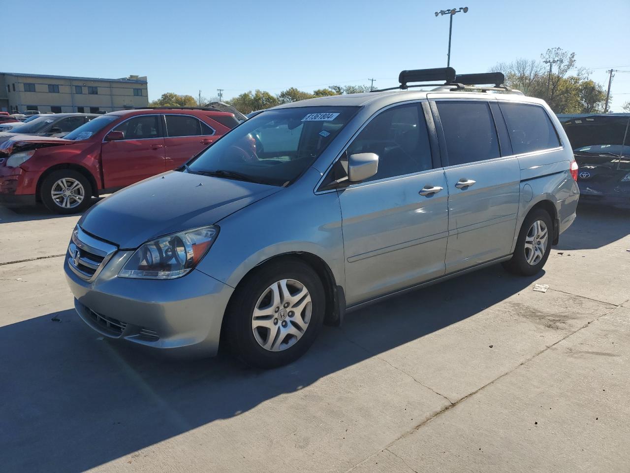 2007 Honda Odyssey Exl VIN: 5FNRL38797B122501 Lot: 81361804