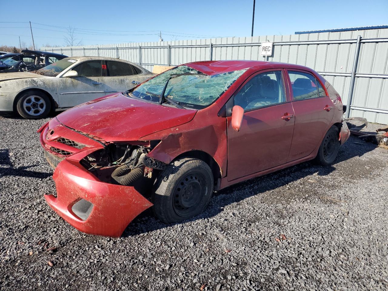 2011 Toyota Corolla Base VIN: 2T1BU4EE9BC696455 Lot: 80472904