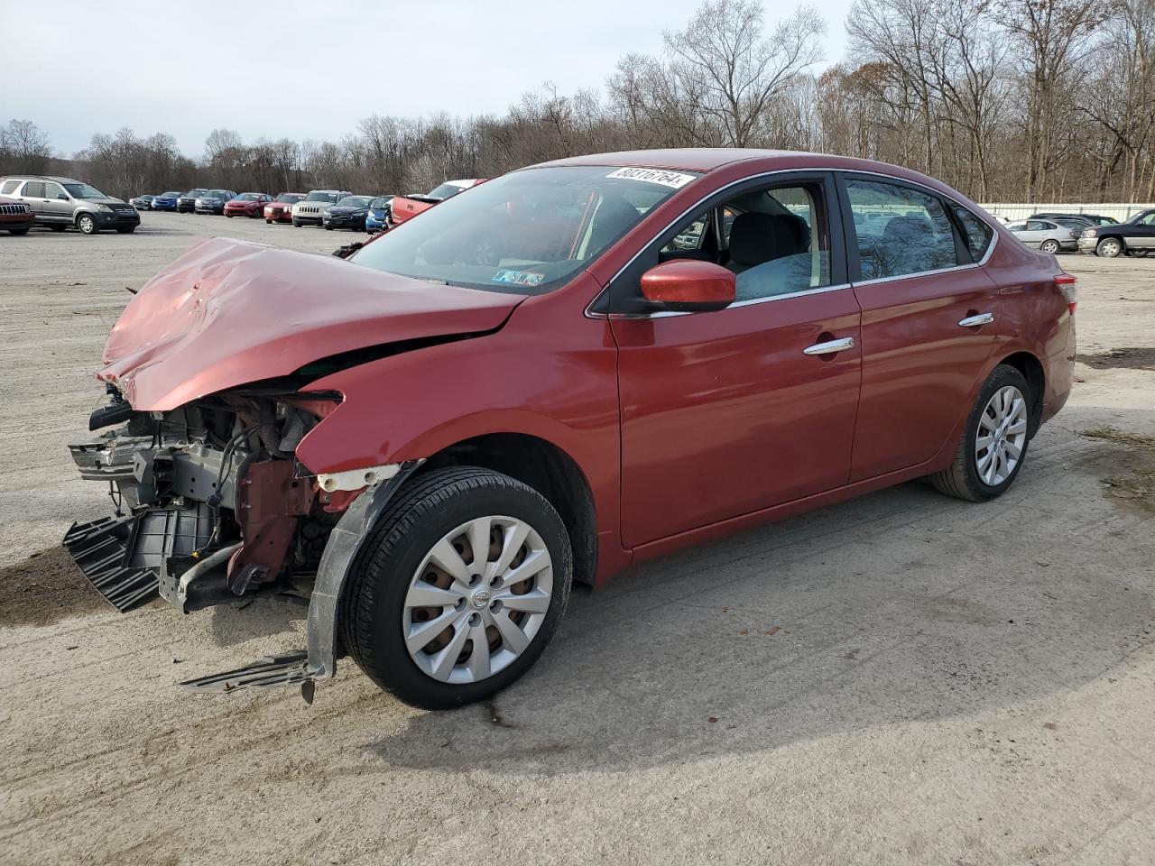 2015 Nissan Sentra S VIN: 3N1AB7AP4FY280820 Lot: 80316764