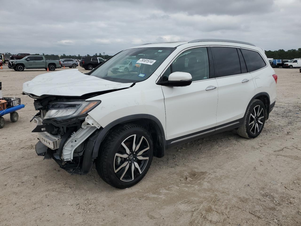 2021 Honda Pilot Touring VIN: 5FNYF5H90MB001805 Lot: 79101514