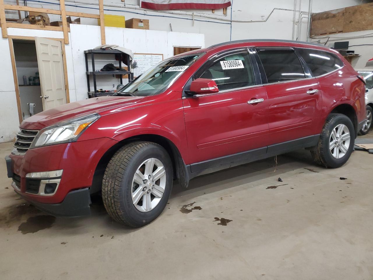 2013 Chevrolet Traverse Lt VIN: 1GNKVJKD9DJ175421 Lot: 81580984