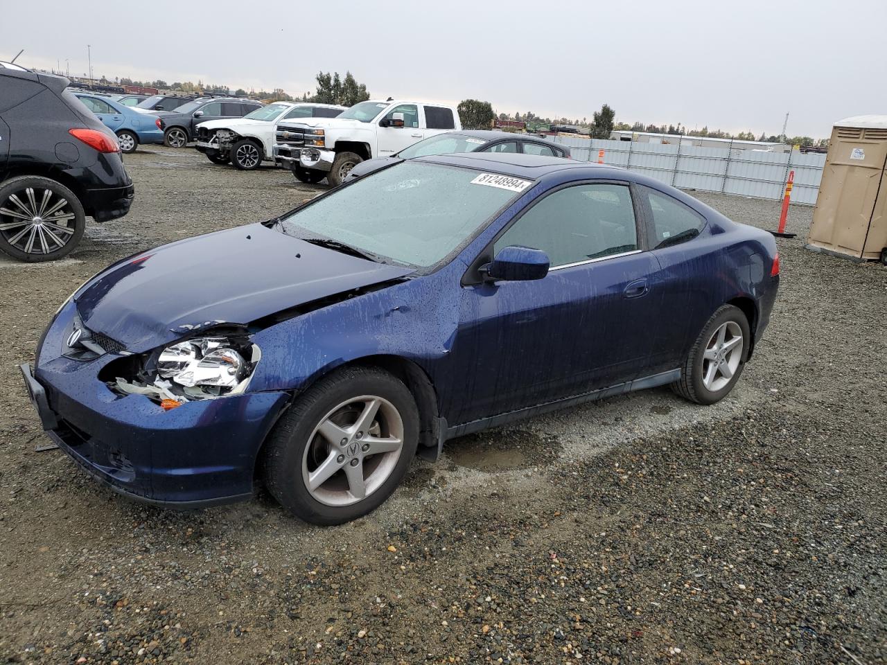 2003 Acura Rsx VIN: JH4DC53823C002857 Lot: 81248994