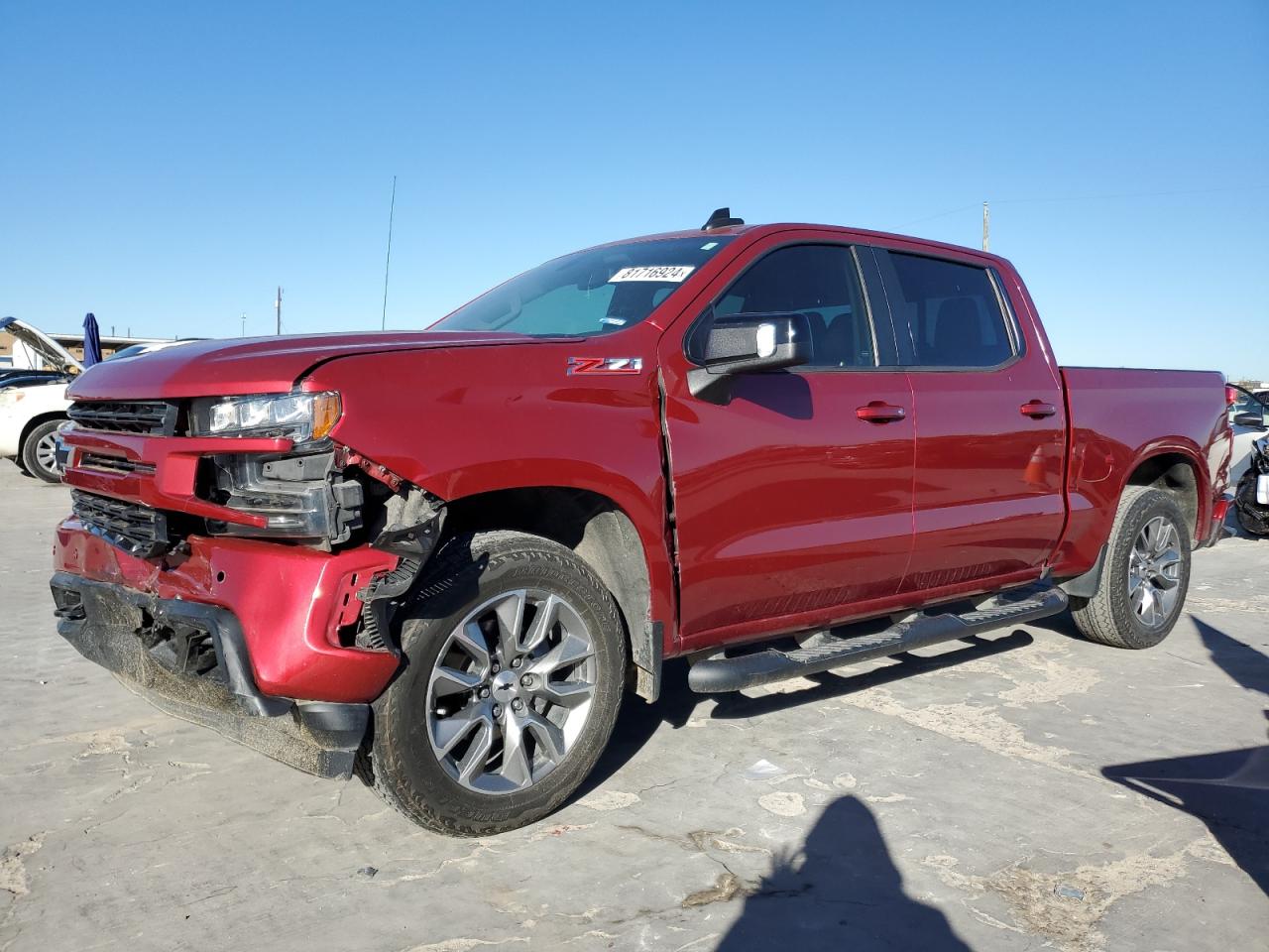 2019 Chevrolet Silverado K1500 Rst VIN: 1GCUYEED5KZ106932 Lot: 81716924