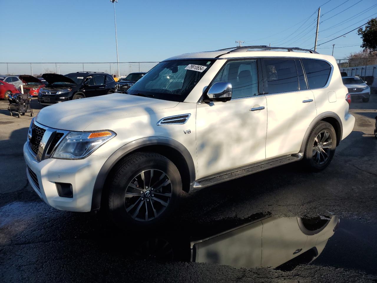 2018 Nissan Armada Platinum VIN: JN8AY2NE9J9733162 Lot: 79910654