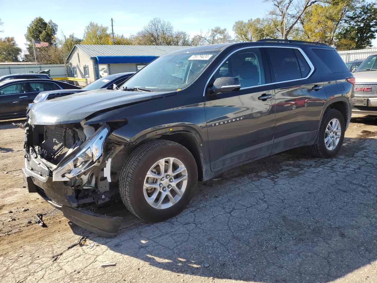 2019 Chevrolet Traverse Lt VIN: 1GNEVGKW2KJ143358 Lot: 78479424