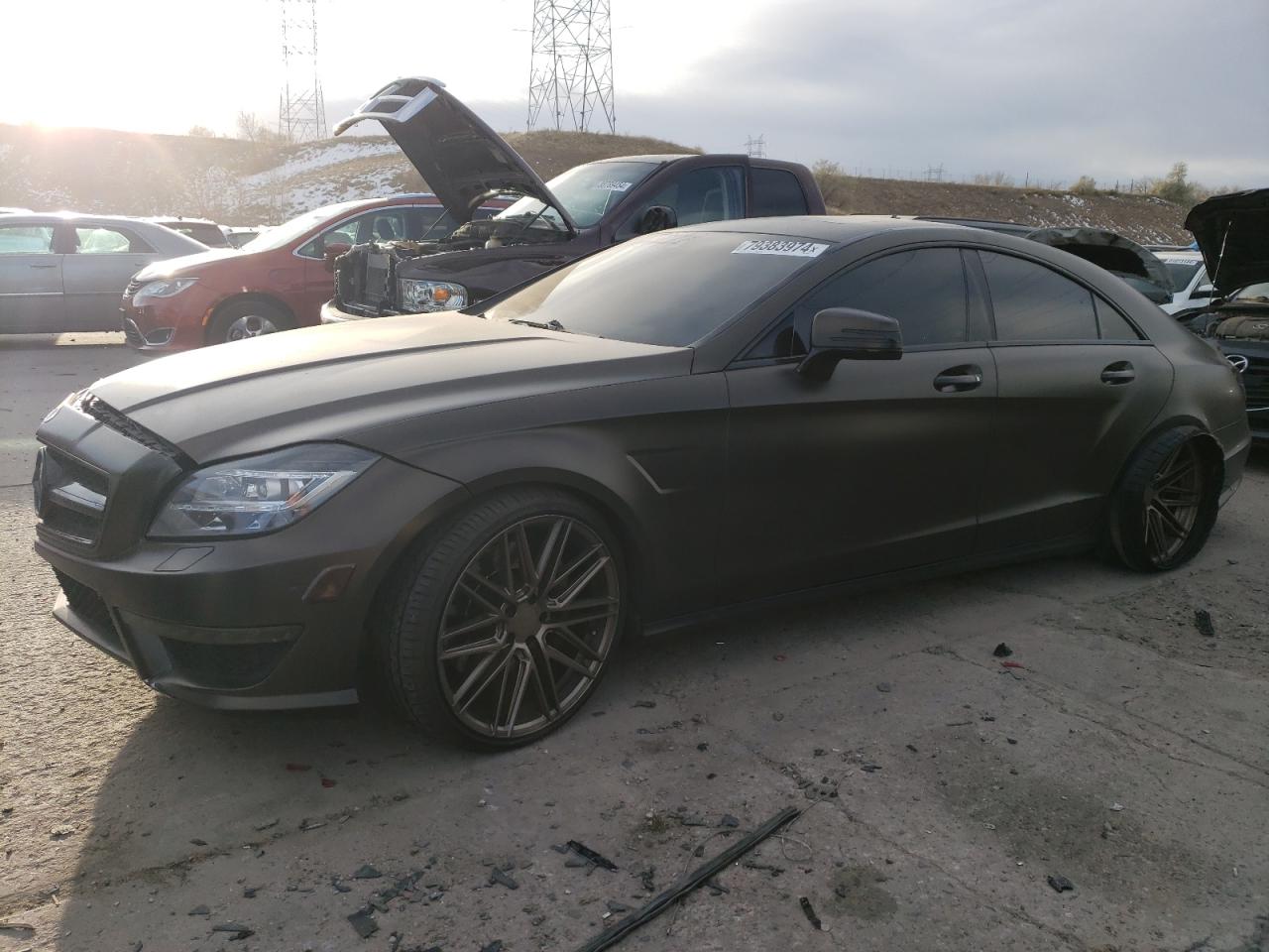 2013 Mercedes-Benz Cls 63 Amg VIN: WDDLJ7EB7DA083624 Lot: 79383974