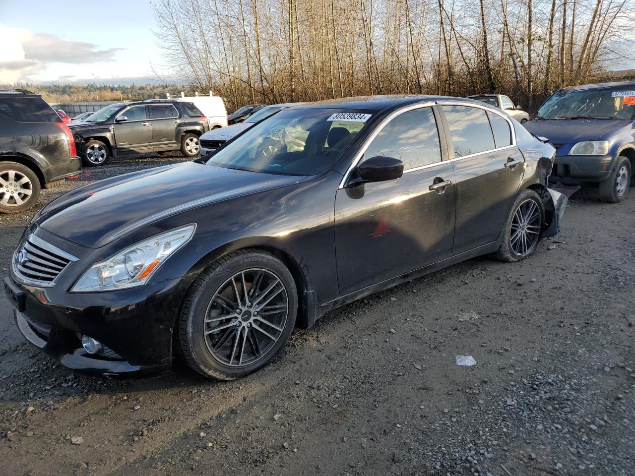 2013 Infiniti G37 Base VIN: JN1CV6APXDM718914 Lot: 80539834