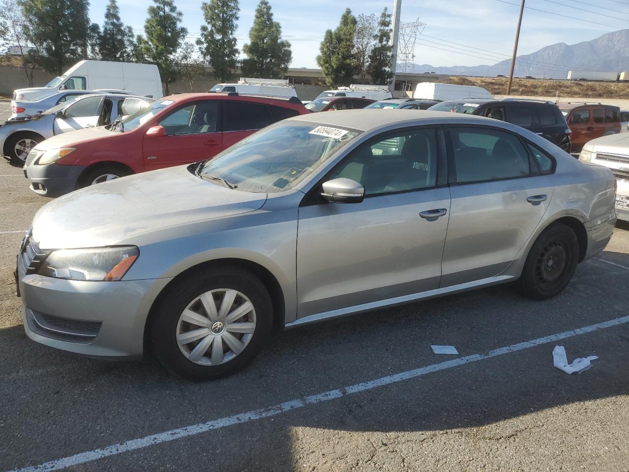 2013 Volkswagen Passat S VIN: 1VWAP7A33DC042679 Lot: 80594074