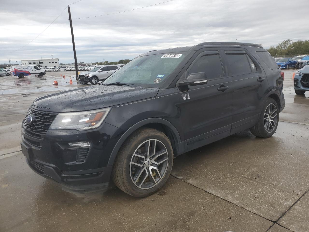 2018 Ford Explorer Sport VIN: 1FM5K8GT7JGA79606 Lot: 80775384