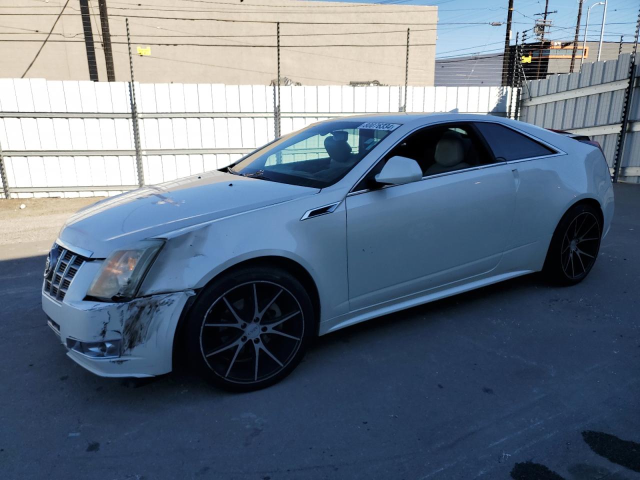 2012 Cadillac Cts Performance Collection VIN: 1G6DJ1E38C0111717 Lot: 80076334