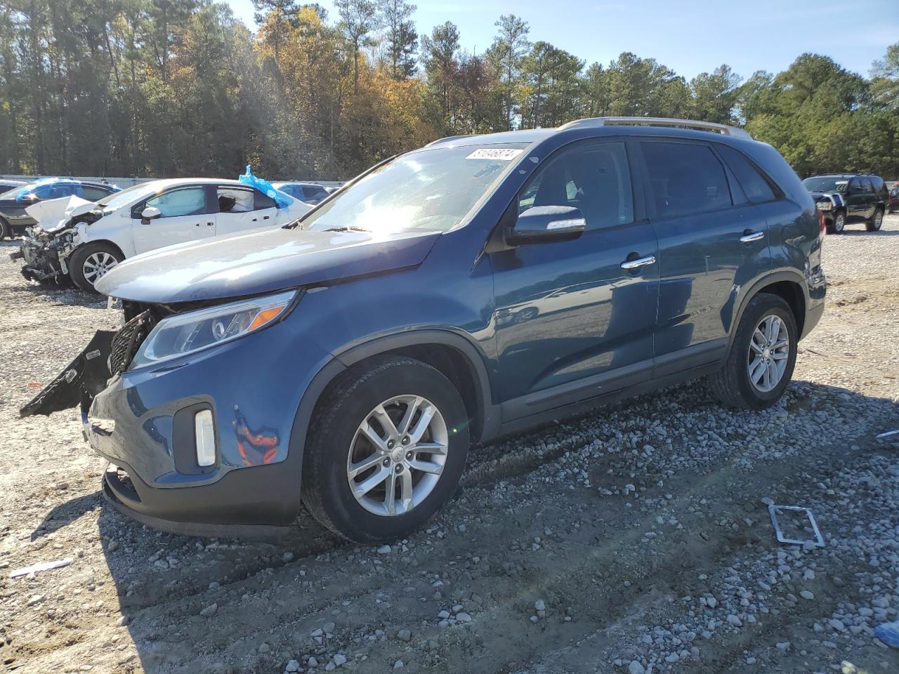 2014 Kia Sorento Lx VIN: 5XYKT3A64EG478699 Lot: 81046874