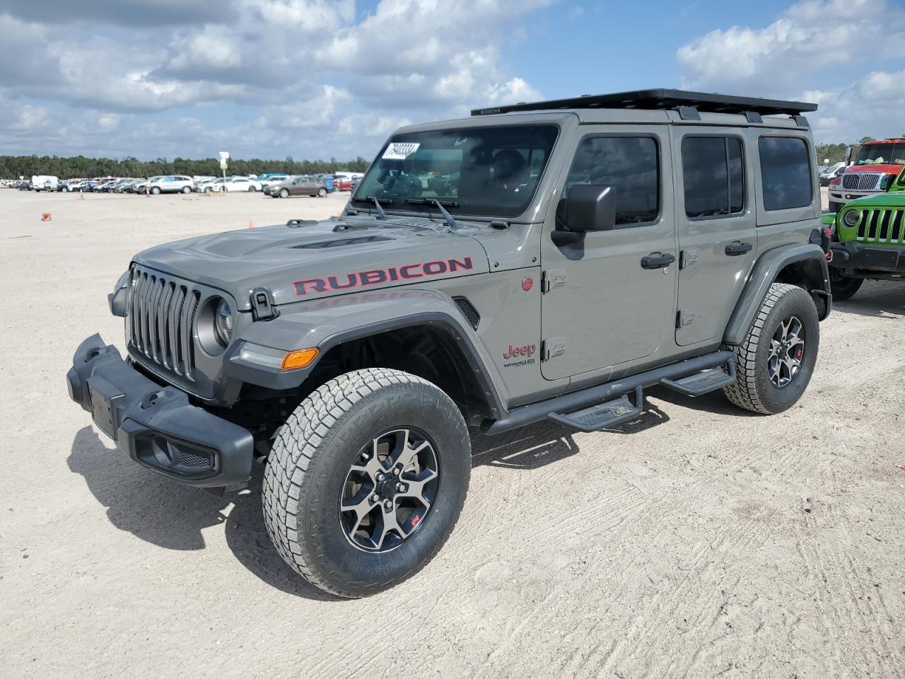 2019 Jeep Wrangler Unlimited Rubicon VIN: 1C4HJXFG3KW619656 Lot: 79403334