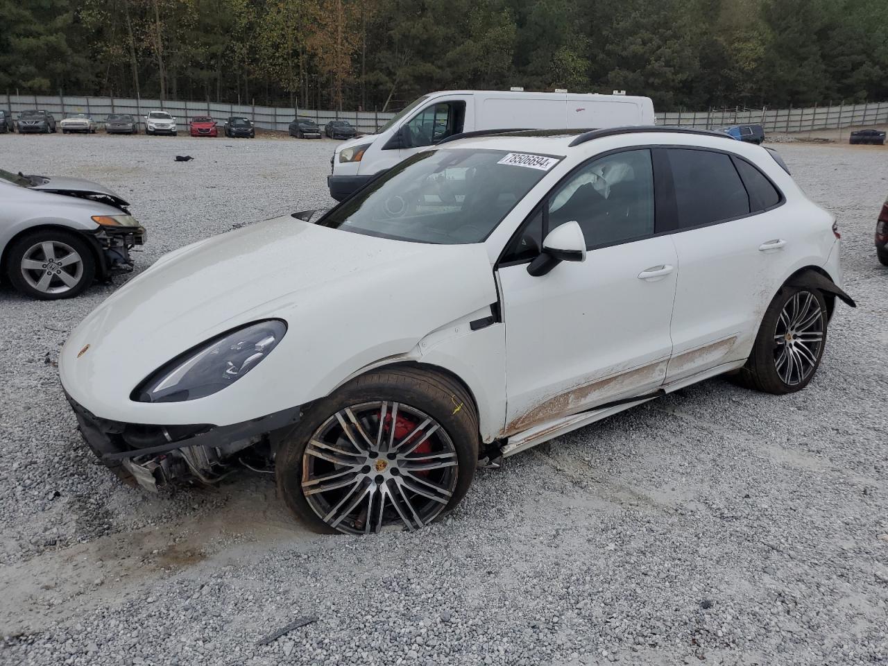 2017 Porsche Macan Turbo VIN: WP1AF2A57HLB61446 Lot: 78506694