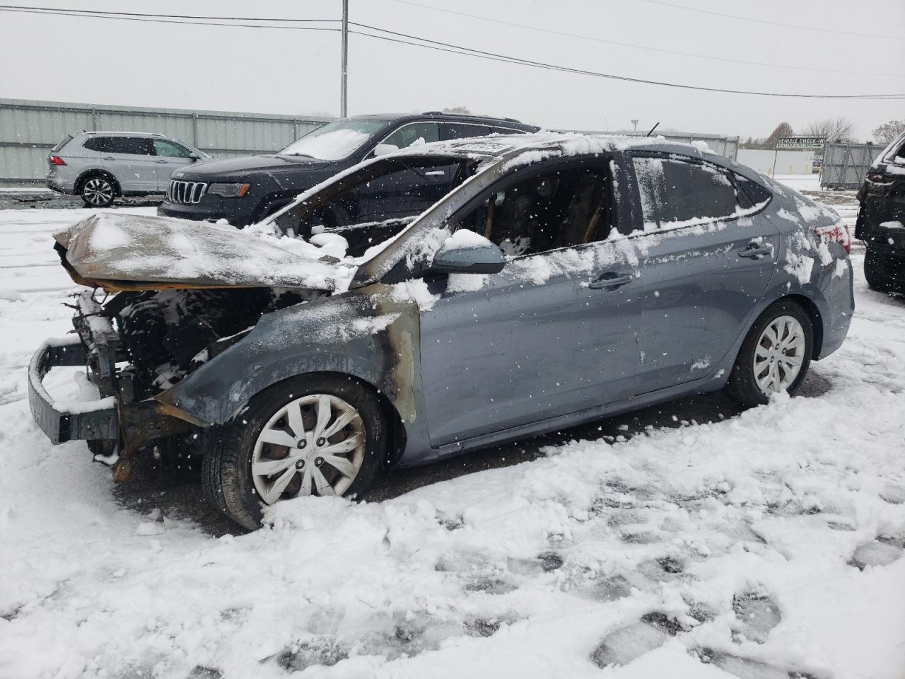 2018 Hyundai Accent Se VIN: 3KPC24A3XJE020966 Lot: 81124754