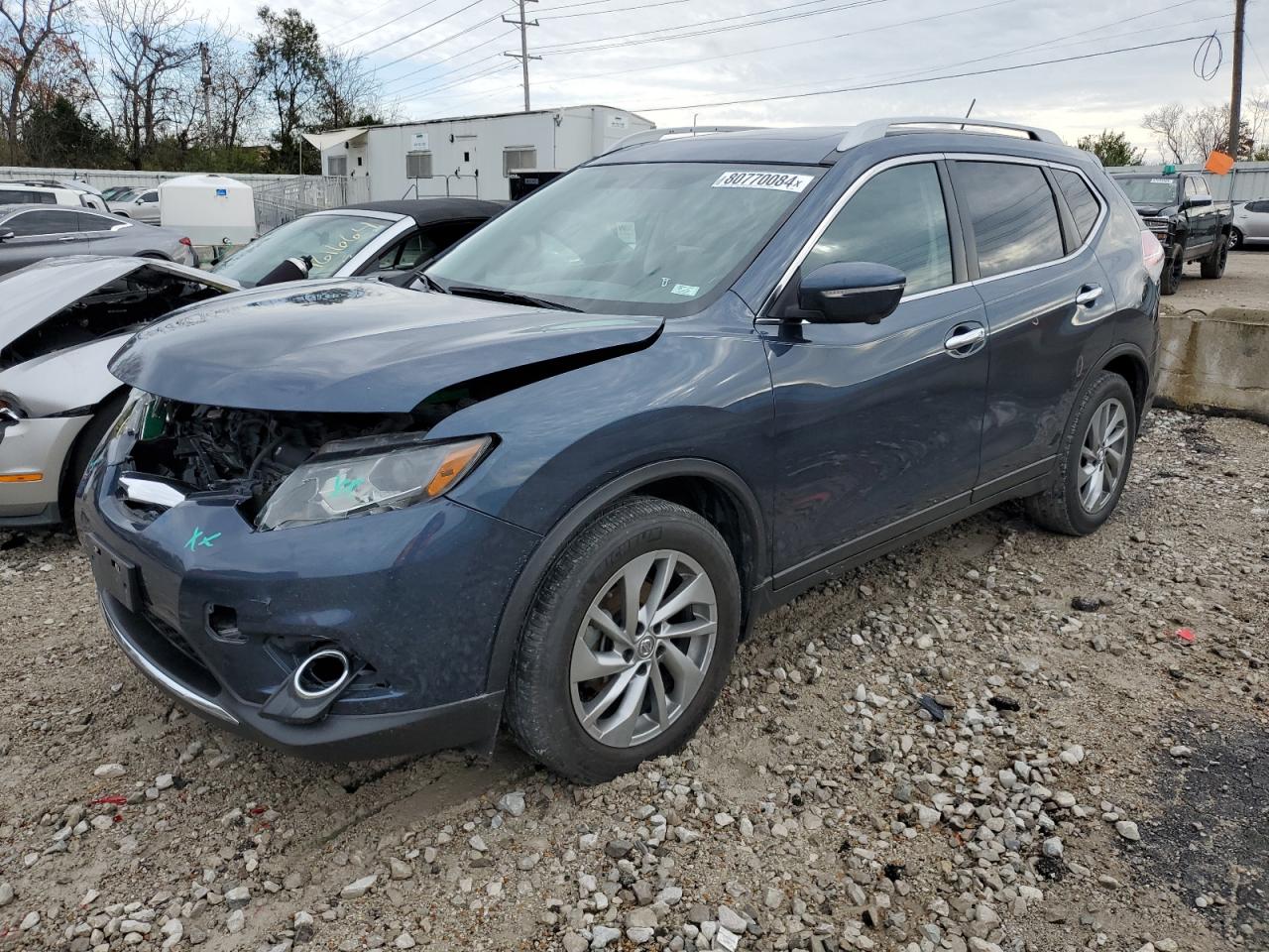 2015 Nissan Rogue S VIN: 5N1AT2MT6FC782951 Lot: 80770084