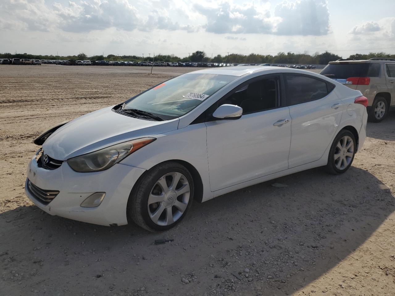 2013 Hyundai Elantra Gls VIN: 5NPDH4AE6DH240027 Lot: 79760954