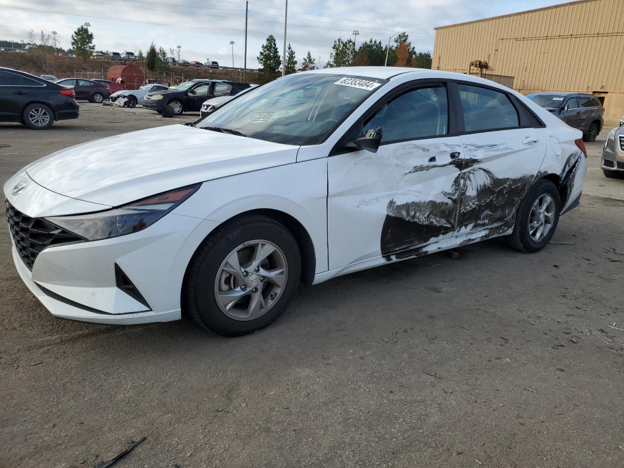 2021 Hyundai Elantra Se VIN: 5NPLL4AG2MH023232 Lot: 82353484