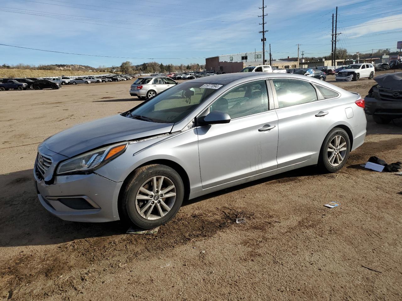 2017 Hyundai Sonata Se VIN: 5NPE24AF6HH516632 Lot: 81977094