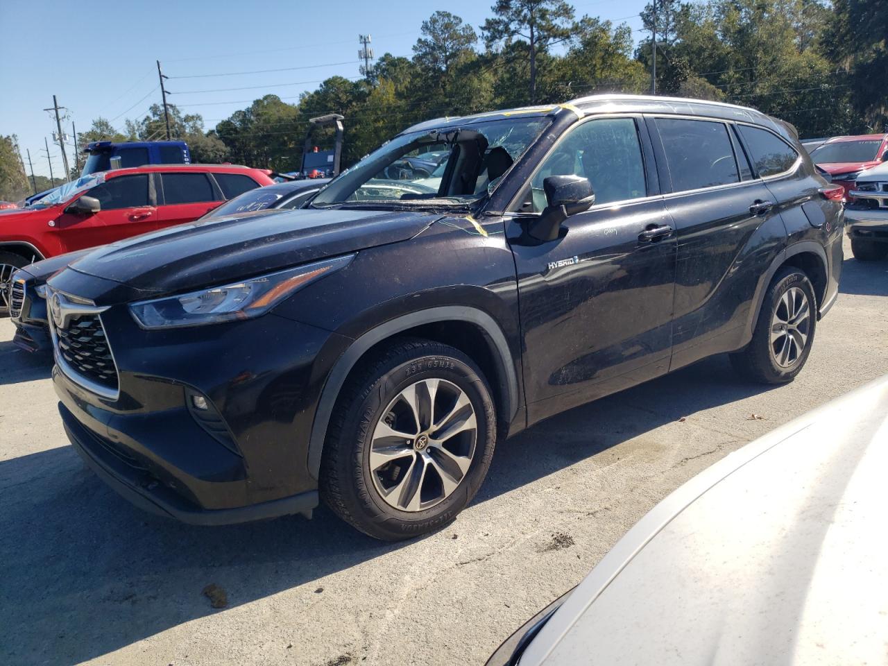 2020 Toyota Highlander Hybrid Xle VIN: 5TDHARAHXLS002476 Lot: 81104914