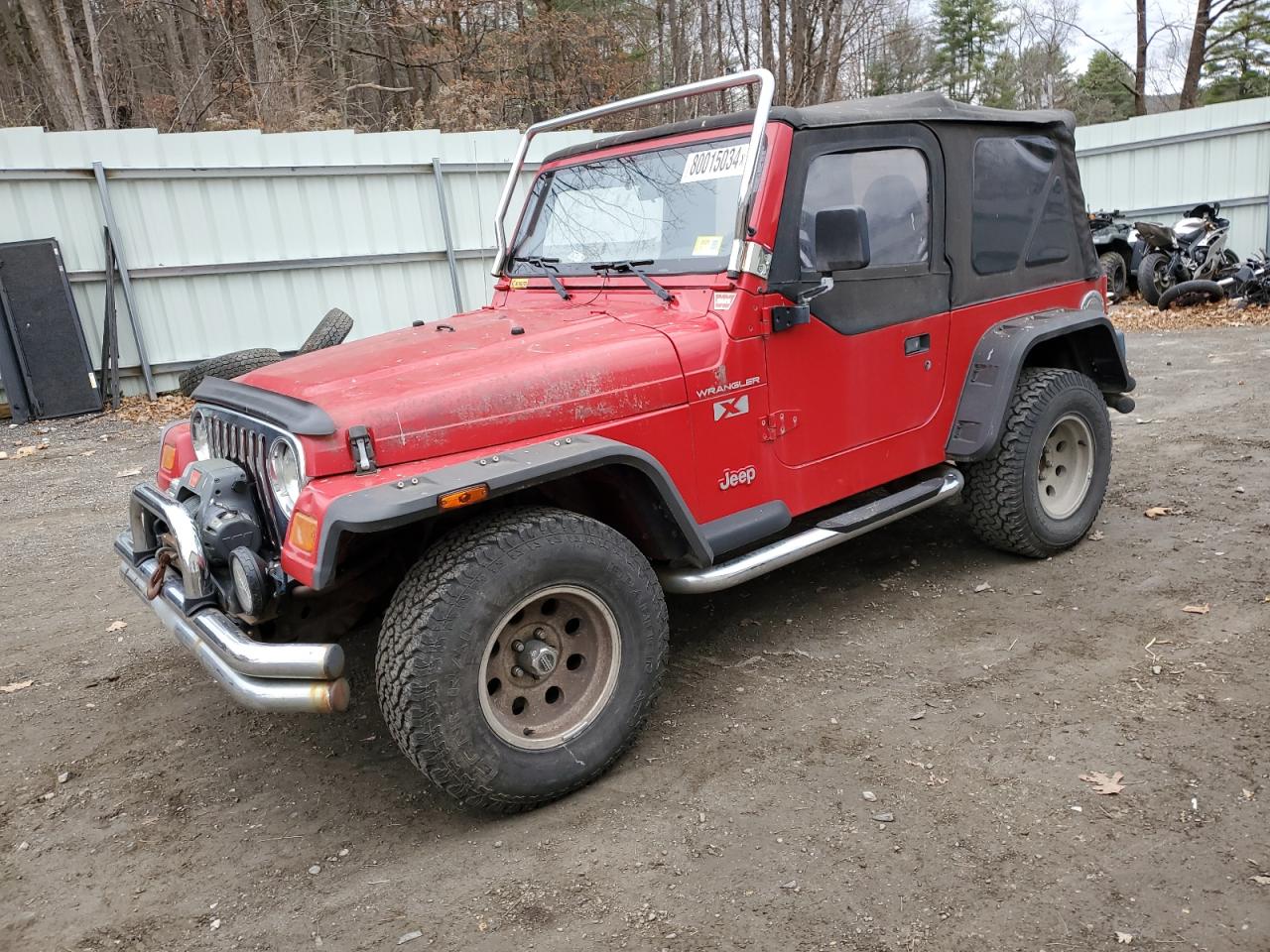 2002 Jeep Wrangler / Tj X VIN: 1J4FA39S12P756745 Lot: 80015034