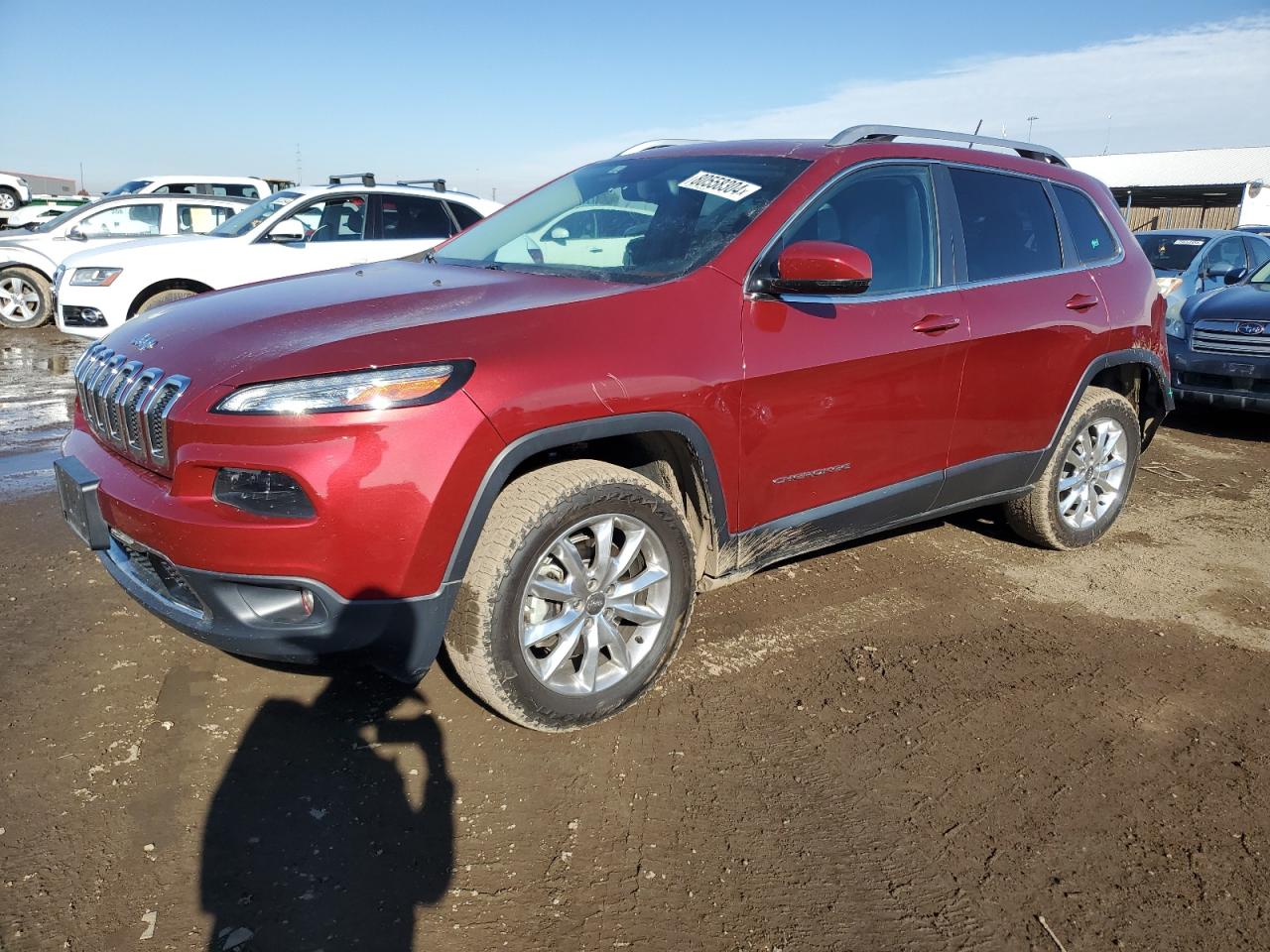 2014 Jeep Cherokee Limited VIN: 1C4PJMDS4EW282100 Lot: 80558304