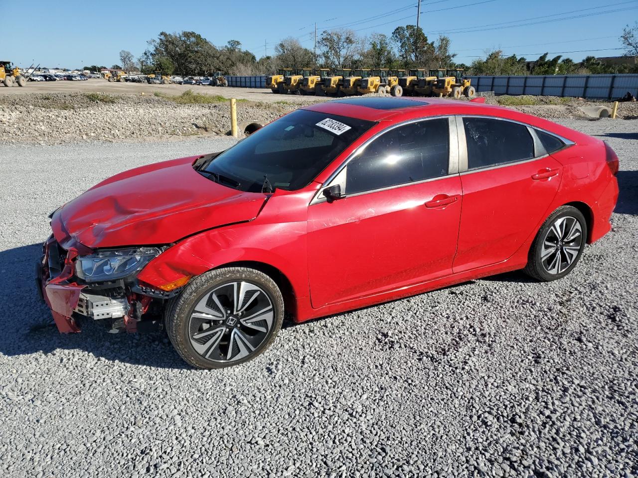 2018 Honda Civic Exl VIN: JHMFC1F74JX015605 Lot: 82183394