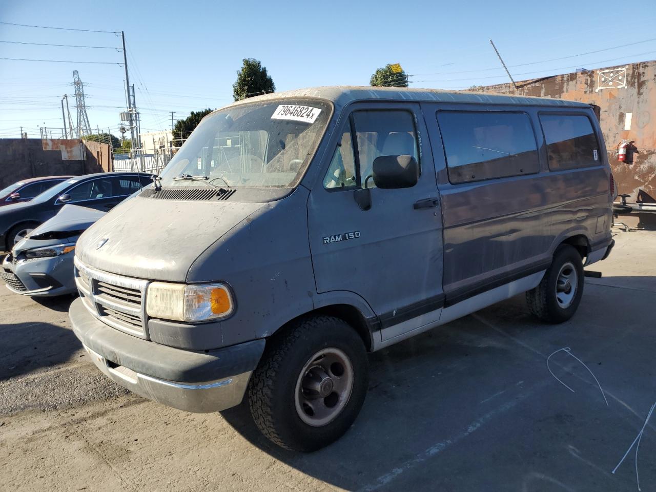 1994 Dodge Ram Wagon B150 VIN: 2B4HB15Y2RK110428 Lot: 79646824