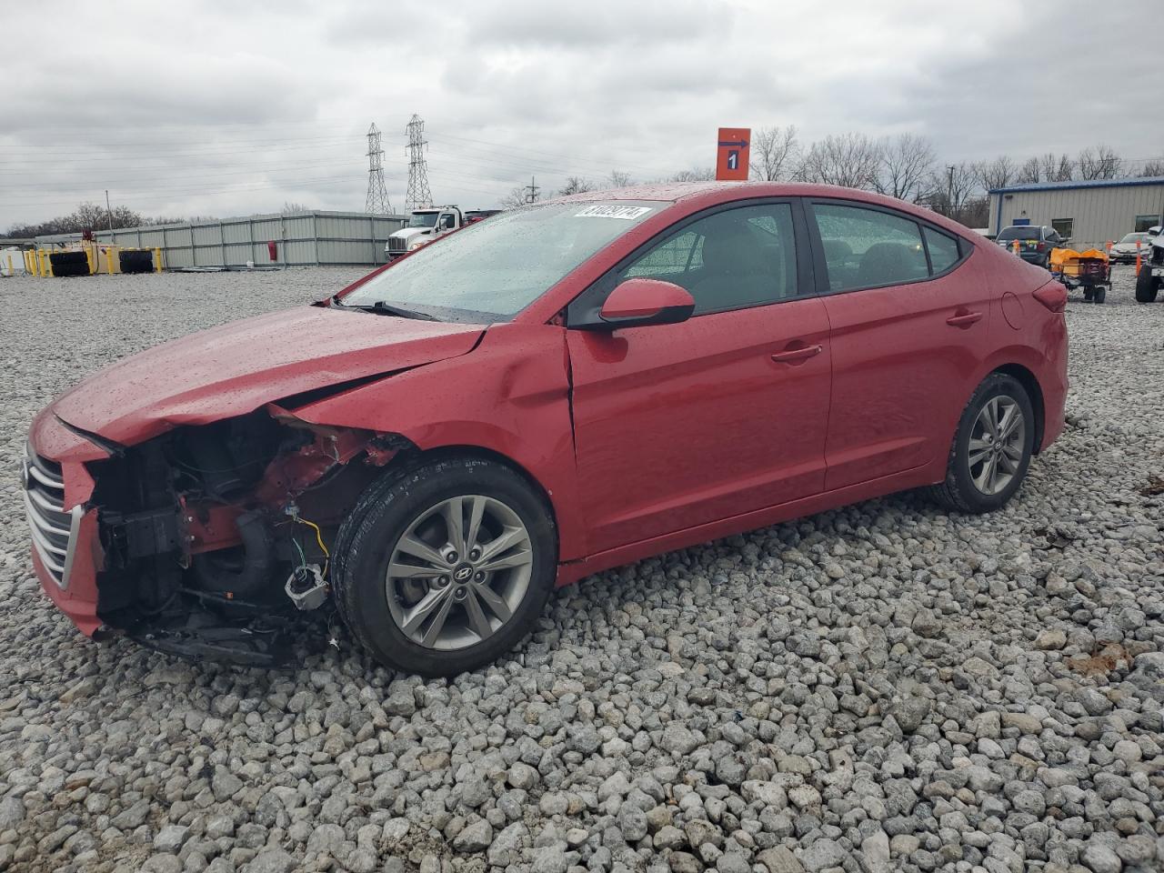 2017 Hyundai Elantra Se VIN: 5NPD84LF9HH048337 Lot: 81029774