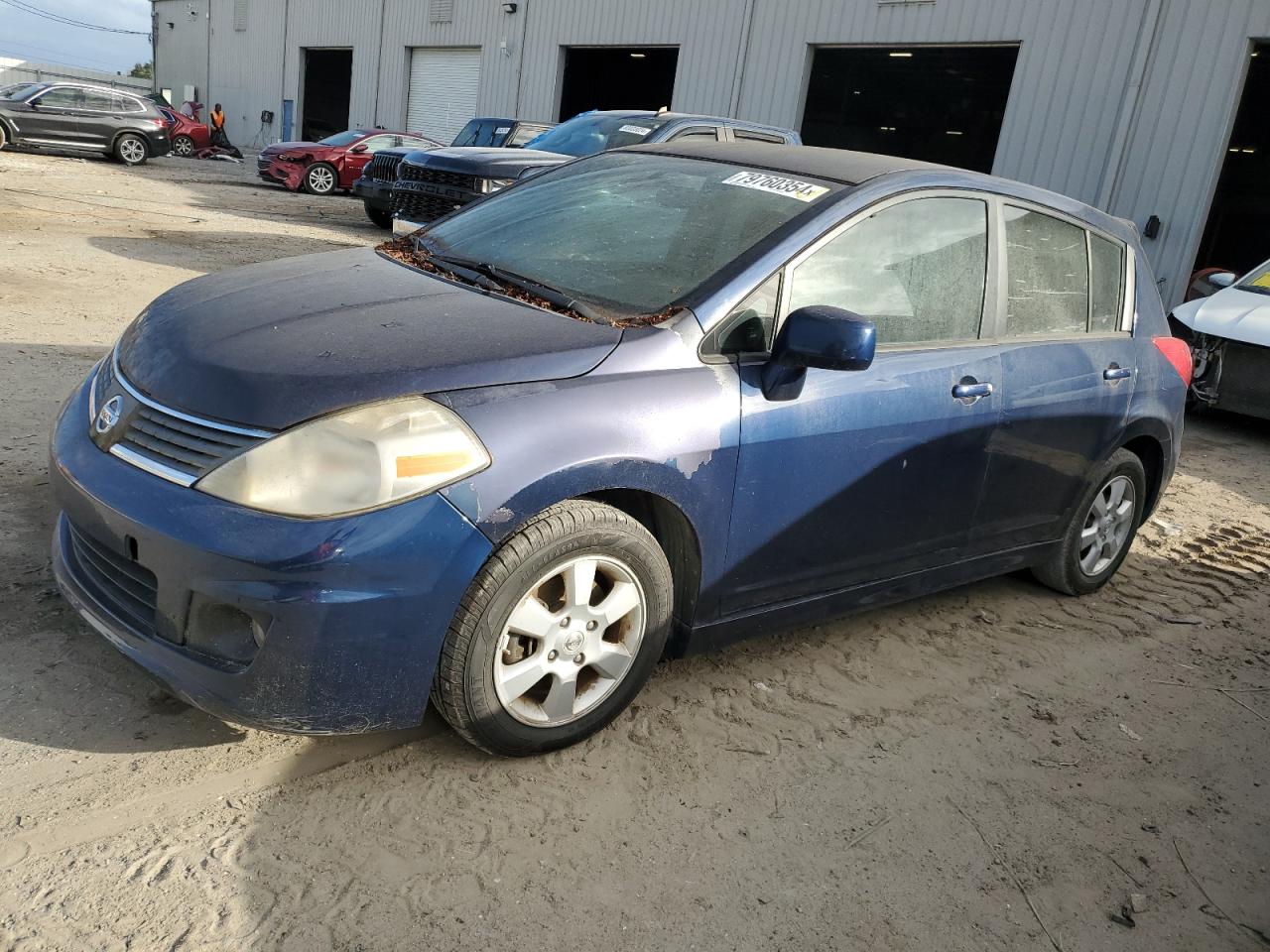 2007 Nissan Versa S VIN: 3N1BC13E57L437652 Lot: 79760354