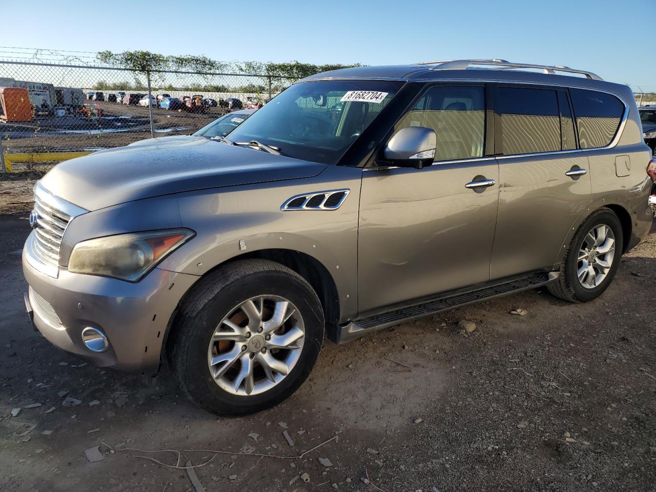 2012 Infiniti Qx56 VIN: JN8AZ2NC7C9316587 Lot: 81682704