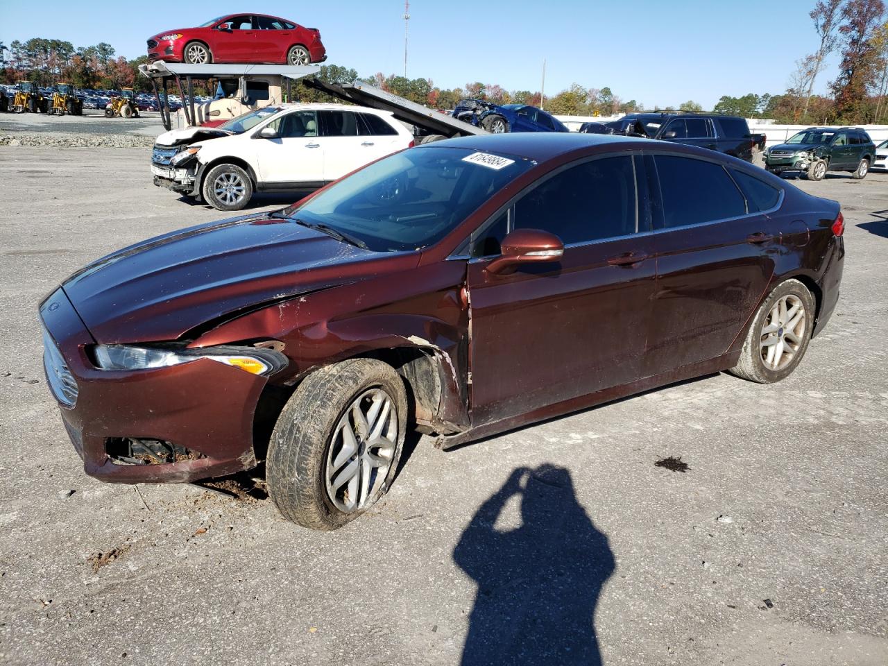 2016 Ford Fusion Se VIN: 3FA6P0H7XGR182622 Lot: 81649884