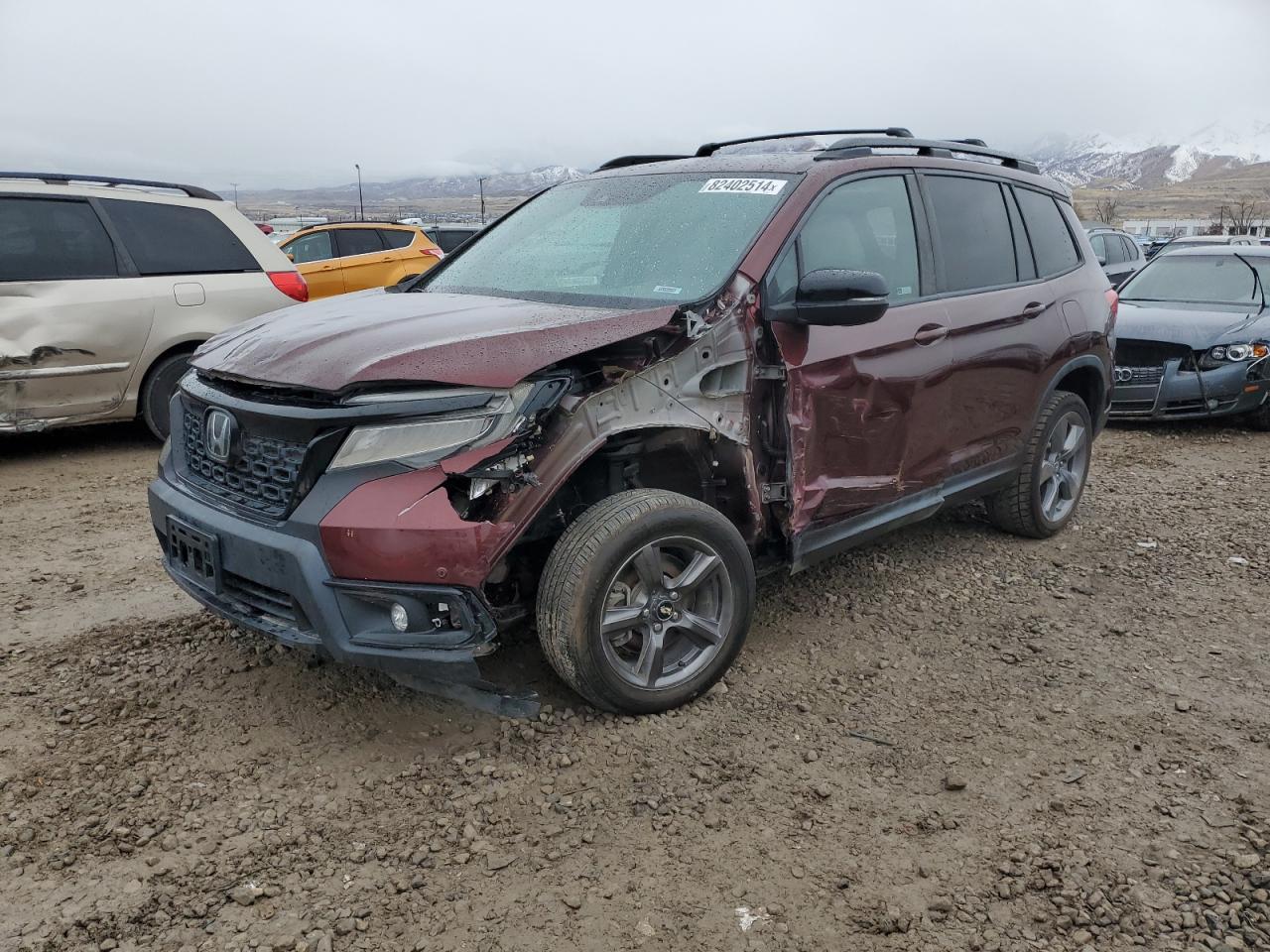 2020 Honda Passport Touring VIN: 5FNYF8H9XLB002041 Lot: 82402514