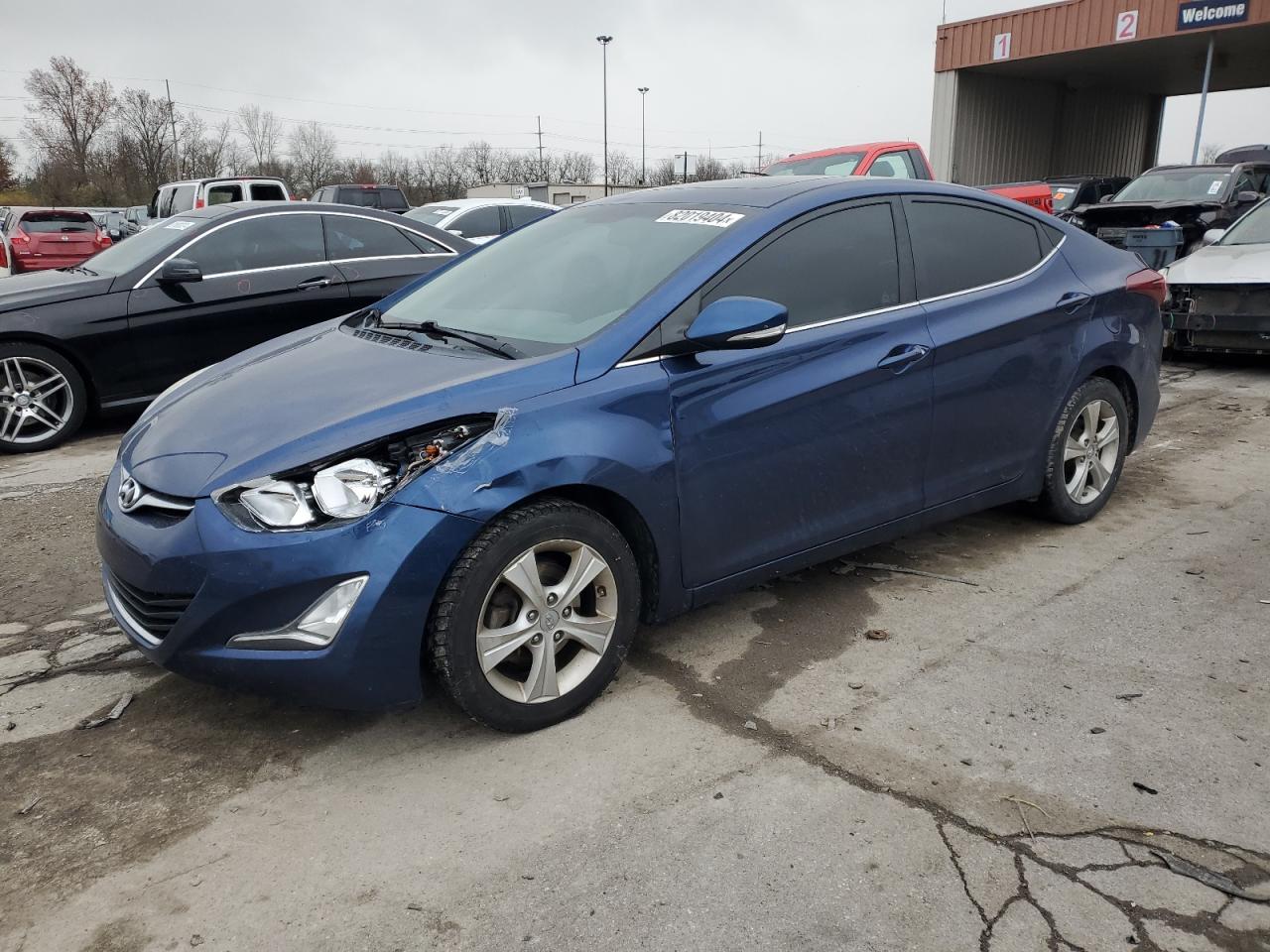 2016 Hyundai Elantra Se VIN: 5NPDH4AE1GH739855 Lot: 82019404