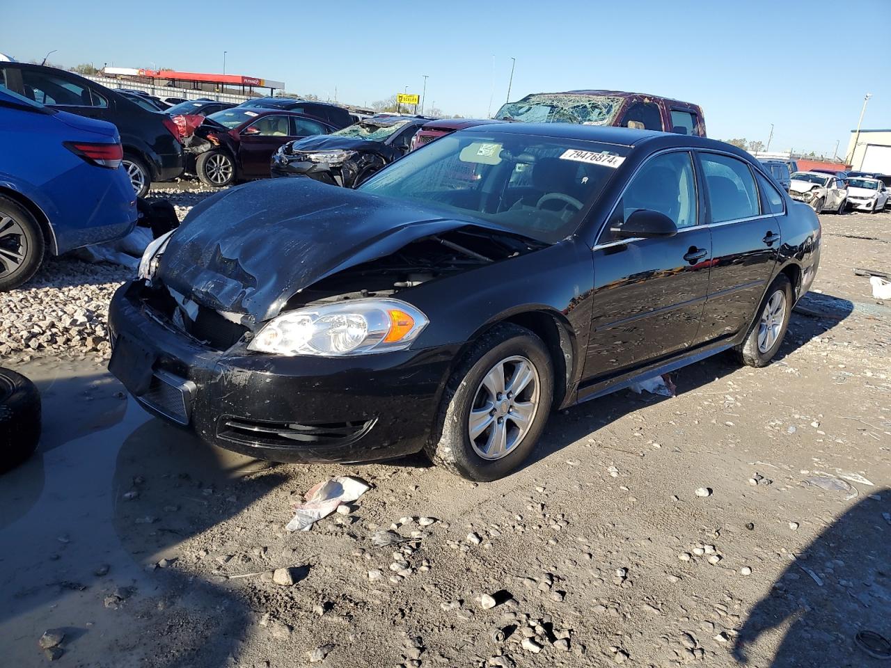 2012 Chevrolet Impala Ls VIN: 2G1WF5E32C1295533 Lot: 79476874