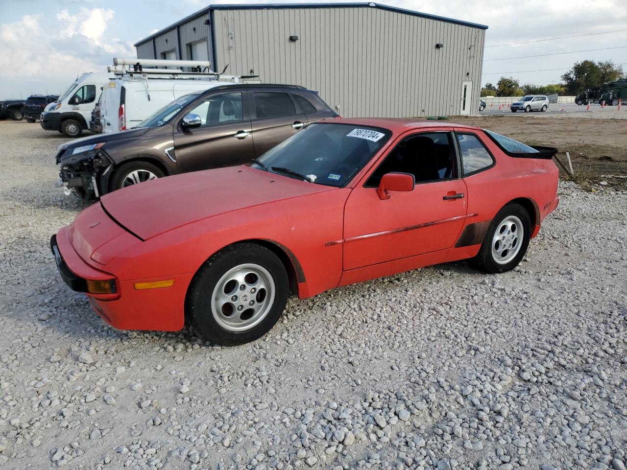 1987 Porsche 944 VIN: WP0AB0946HN476255 Lot: 79870704